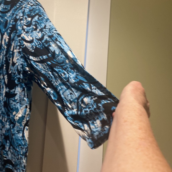 🥳Ruby Rd 3/4 sleeve top. Size Large - Picture 4 of 7